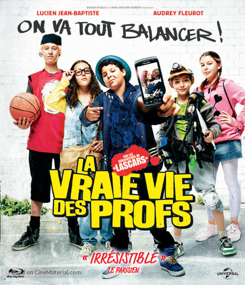 La vraie vie des profs - French Blu-Ray movie cover