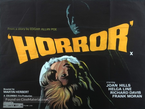 Horror - British Movie Poster