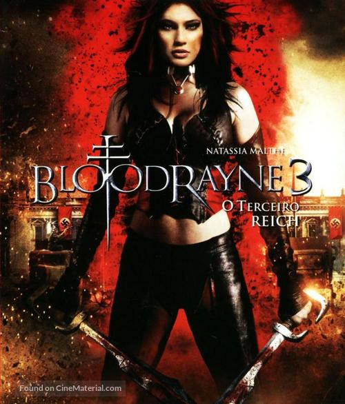 Bloodrayne: The Third Reich - Brazilian Movie Cover