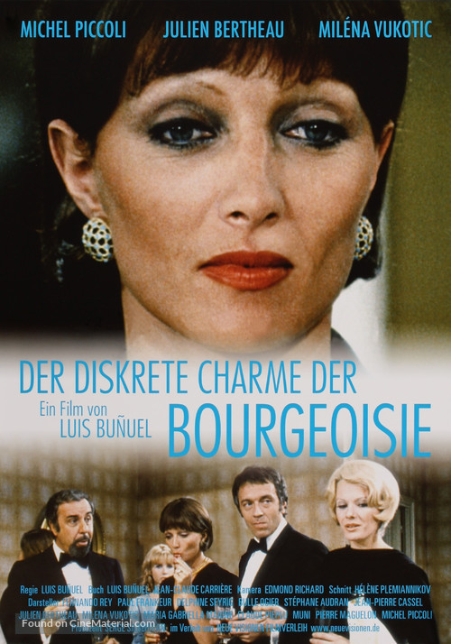Le charme discret de la bourgeoisie - German Movie Poster