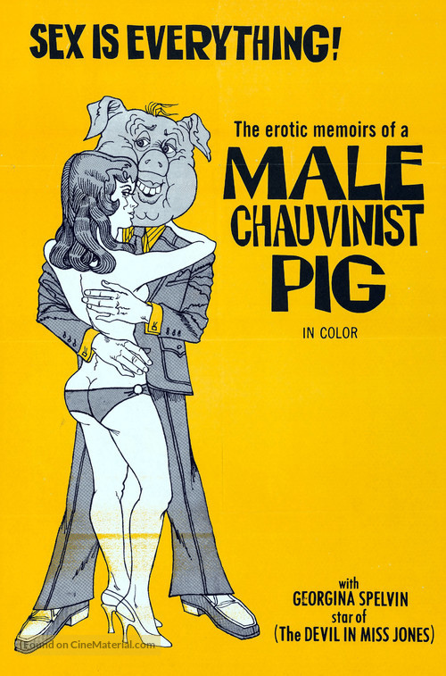The Erotic Memoirs of a Male Chauvinist Pig - Movie Poster