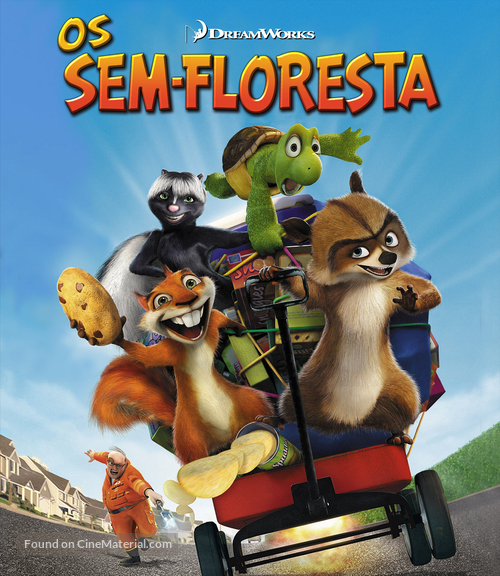 Over the Hedge - Brazilian Movie Cover