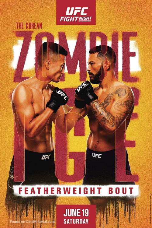 &quot;UFC on ESPN&quot; - Movie Poster