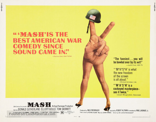 MASH - Theatrical movie poster