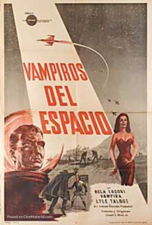 Plan 9 from Outer Space - Argentinian Movie Poster