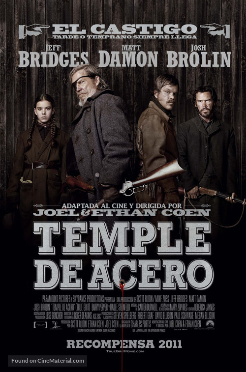 True Grit - Mexican Movie Poster