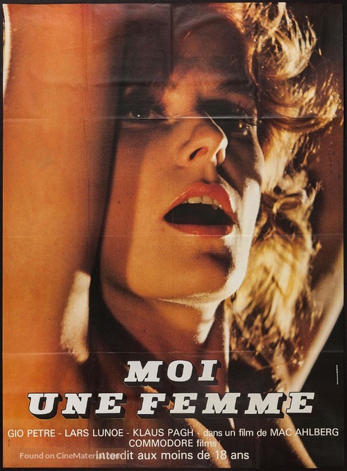 Jeg, en kvinda II - French Movie Poster