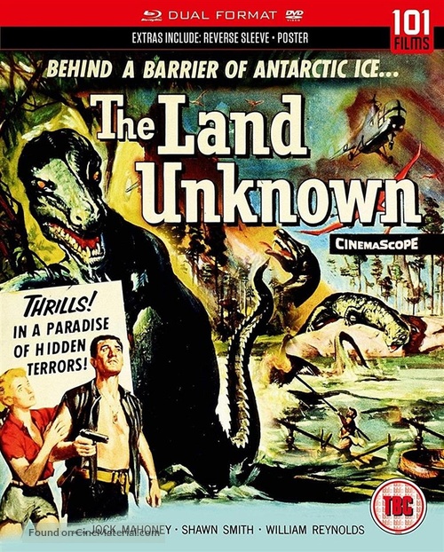 The Land Unknown - British Blu-Ray movie cover