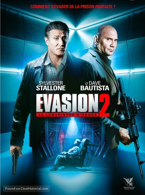Escape Plan 2: Hades - French DVD movie cover