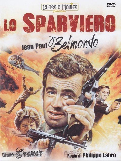 L&#039;alpagueur - Italian DVD movie cover