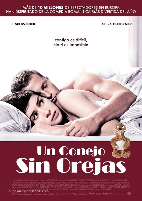 Keinohrhasen - Spanish Movie Poster