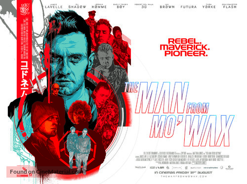 The Man from Mo&#039;Wax - British Movie Poster