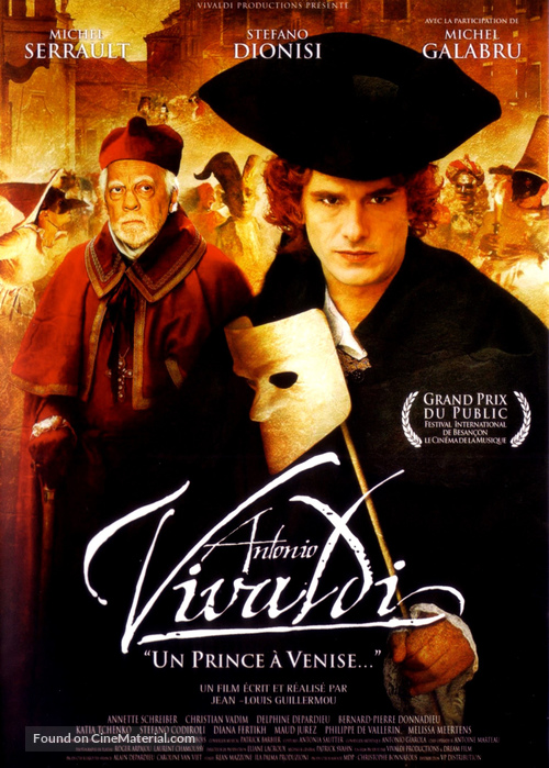 Antonio Vivaldi, un prince &agrave; Venise - French Movie Poster