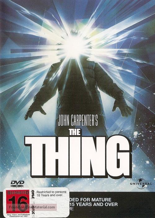 The Thing - New Zealand DVD movie cover
