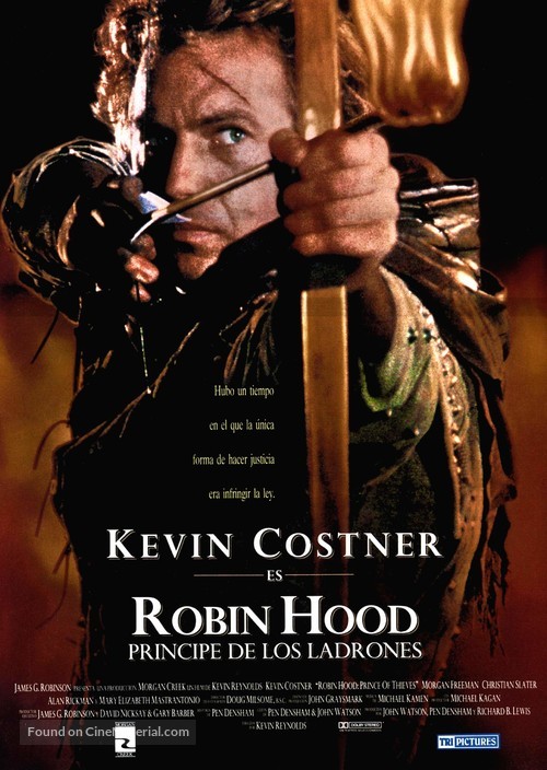 Robin Hood: Prince of Thieves - Spanish Movie Poster