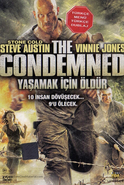 The Condemned - Turkish Movie Cover