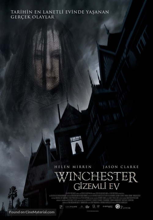 Winchester - Turkish Movie Poster