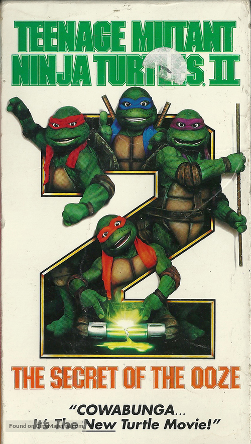 Teenage Mutant Ninja Turtles II: The Secret of the Ooze - Movie Cover