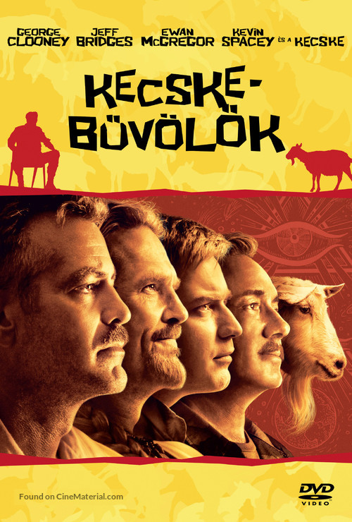 The Men Who Stare at Goats - Hungarian DVD movie cover