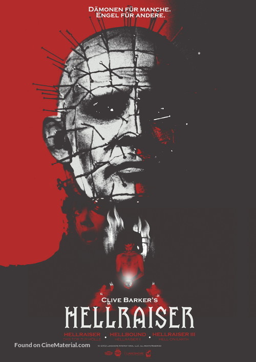 Hellraiser - German Movie Poster