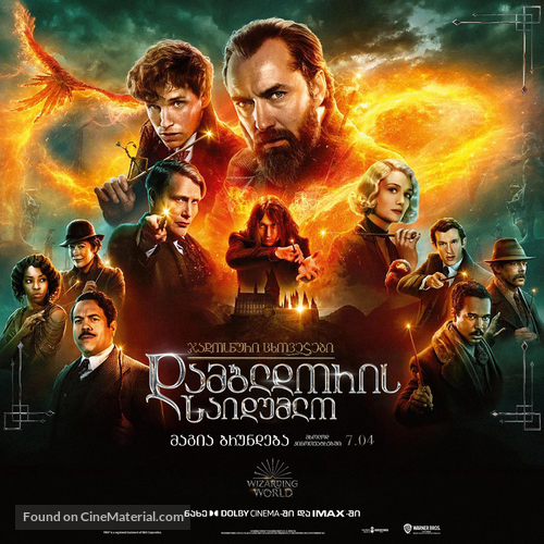 Fantastic Beasts: The Secrets of Dumbledore - Georgian Movie Poster