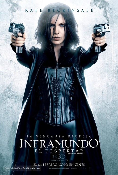 Underworld: Awakening - Chilean Movie Poster