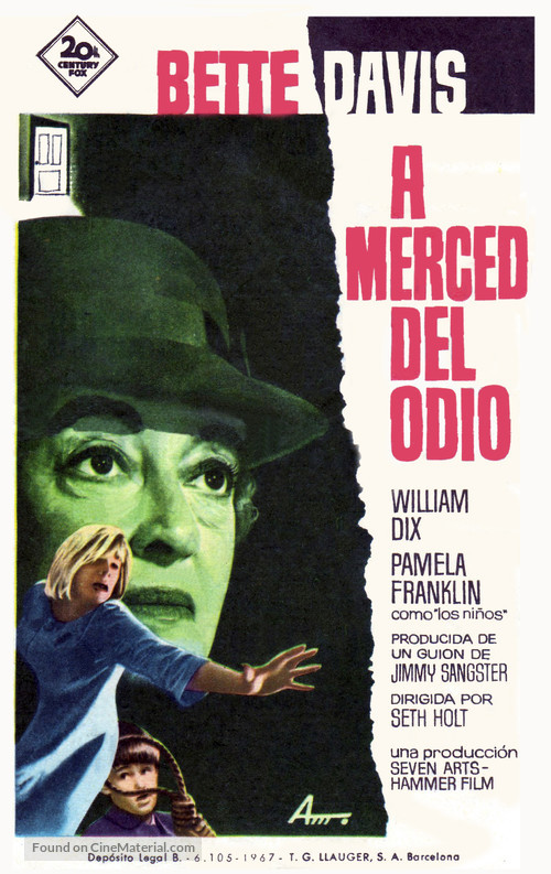 The Nanny - Spanish Movie Poster