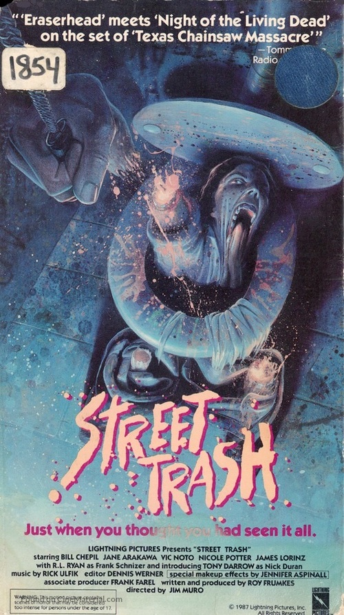 Street Trash - VHS movie cover