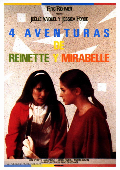 4 aventures de Reinette et Mirabelle - Spanish Movie Poster