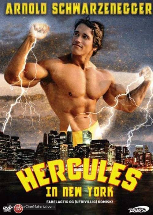 Hercules In New York - Danish Movie Cover