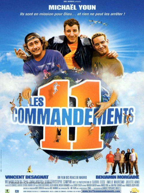 11 commandements, Les - French Movie Poster