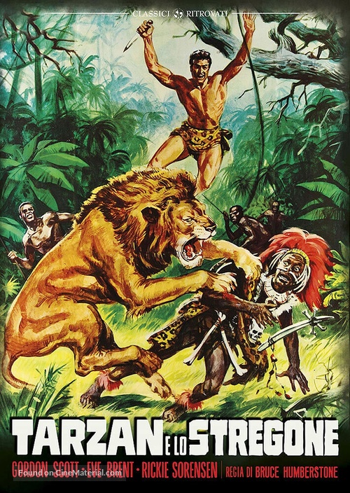 Tarzan&#039;s Fight for Life - Italian DVD movie cover