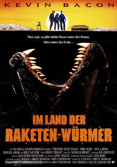 Tremors - German Movie Poster
