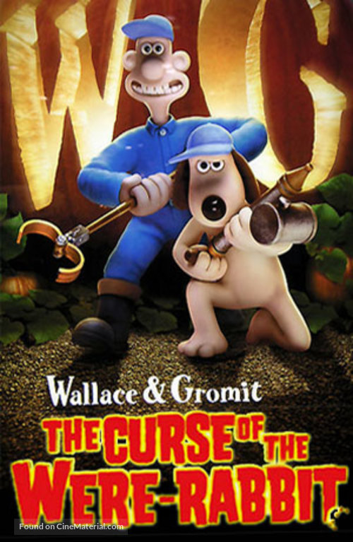 Wallace &amp; Gromit in The Curse of the Were-Rabbit - DVD movie cover