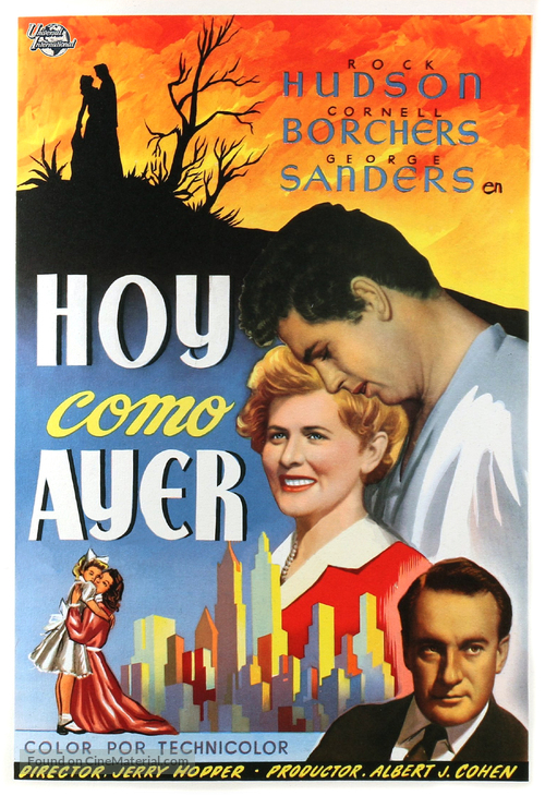 Never Say Goodbye - Spanish Movie Poster