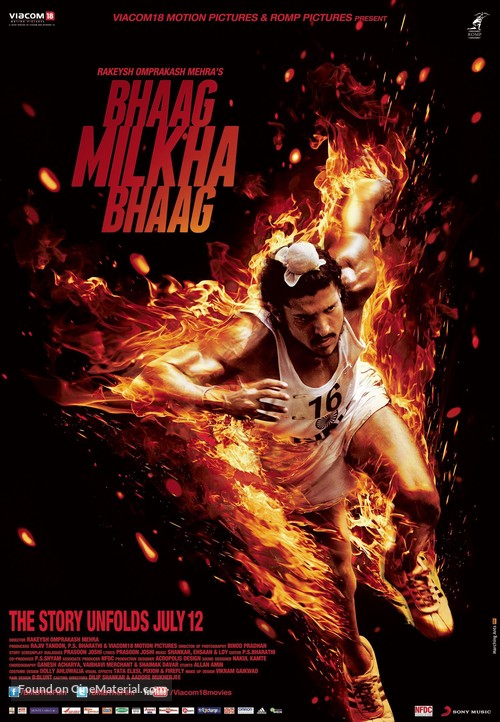 Bhaag Milkha Bhaag - Indian Movie Poster