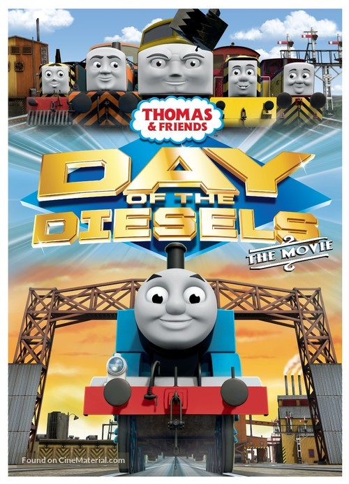 Thomas &amp; Friends: Day of the Diesels - DVD movie cover