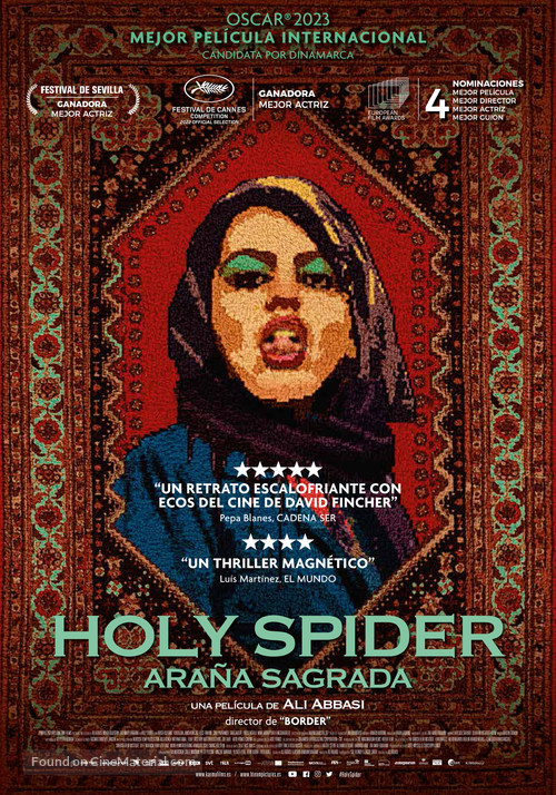 Holy Spider - Spanish Movie Poster