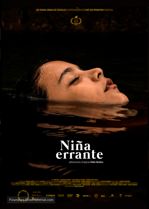 Ni&ntilde;a Errante - Colombian Movie Poster