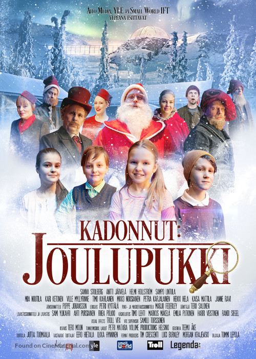 &quot;Kadonnut: Joulupukki&quot; - Finnish Movie Poster