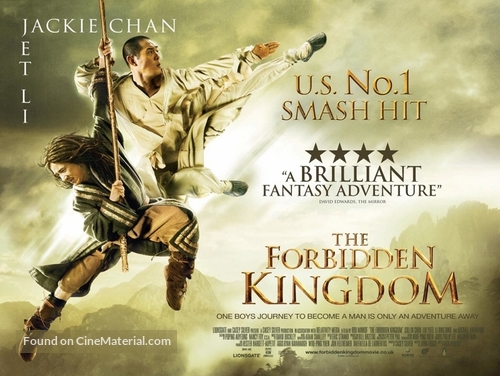 The Forbidden Kingdom - British Movie Poster