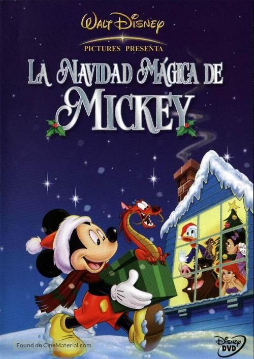 Mickey&#039;s Magical Christmas: Snowed in at the House of Mouse - Spanish DVD movie cover