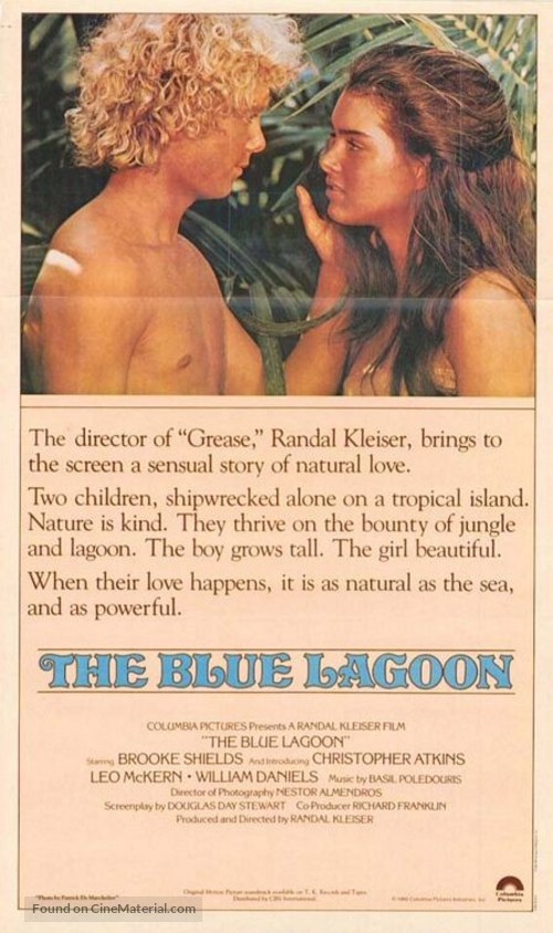 The Blue Lagoon - Movie Poster