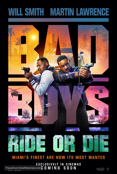 Bad Boys: Ride or Die - Irish Movie Poster