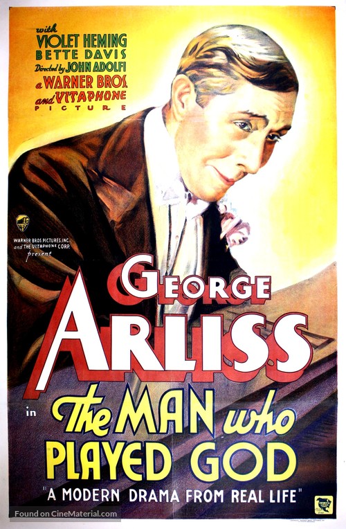 The Man Who Played God - Movie Poster
