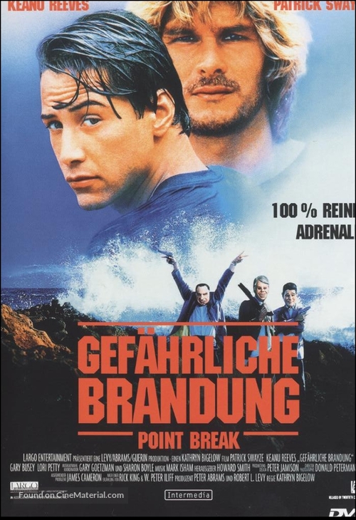 Point Break - German DVD movie cover