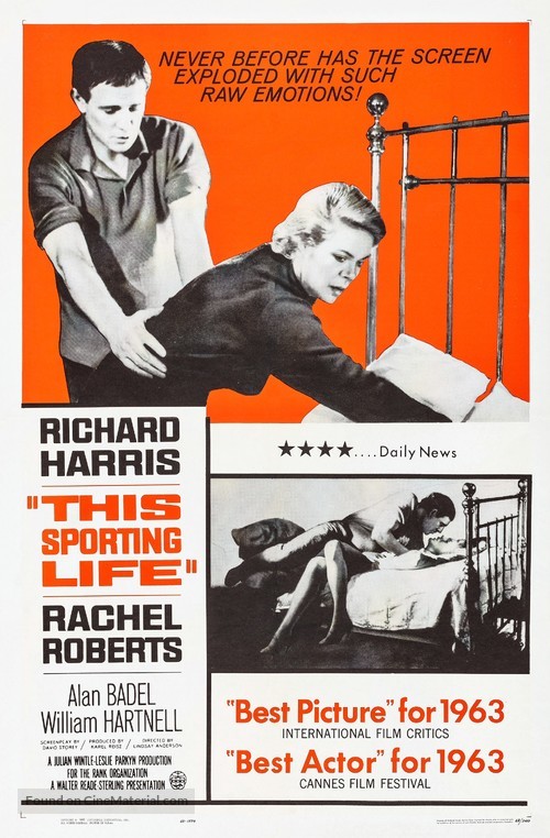 This Sporting Life - Movie Poster