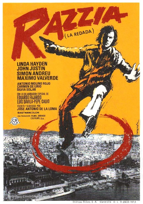La redada - Spanish Movie Poster