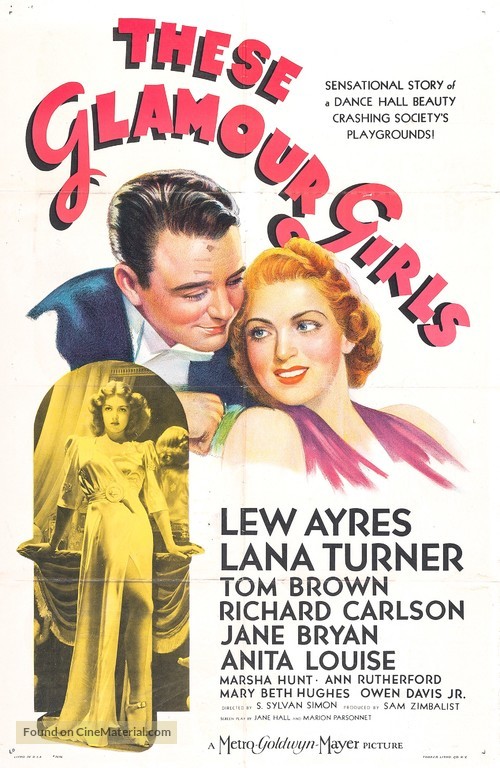 These Glamour Girls - Movie Poster