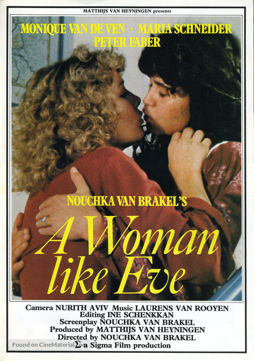 Vrouw als Eva, Een - Dutch Movie Poster